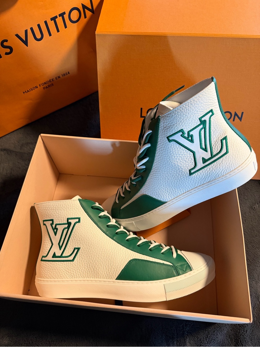 Louis Vuitton Tattoo Ankle Sneakers